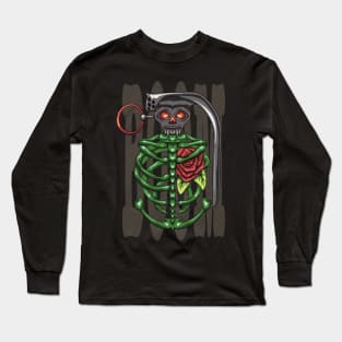 Skull bomb Long Sleeve T-Shirt